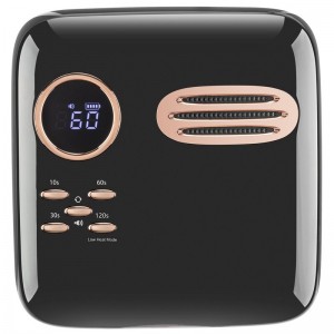 M&R 701PRO PRODELESS LED LAMPA GWOAT, BEZPELEMID PAILIRA, 72 W LED LEAD Light, przenośna lampa paznokciowa UV z 4 -licznikowym czujnikiem i wyświetlaczem LCD Green